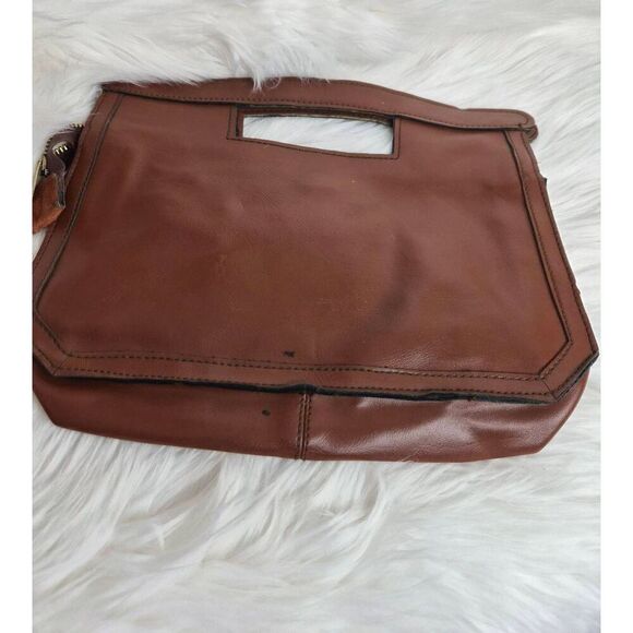 Leather Touch patchwork purse - Picture 5 of 7